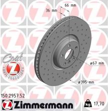Zimmermann 150.2957.52 - Brzdový kotúč -