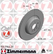 Zimmermann 150.2964.20 - Brzdový kotúč -