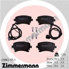 Zimmermann 23883.175.1 - Brzdové platničky -