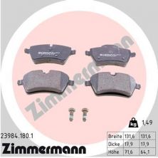 Zimmermann 23984.180.1 - Brzdové platničky -