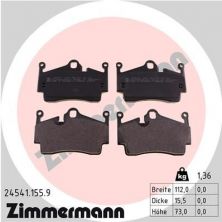 Zimmermann 24541.155.9 - Brzdové platničky -