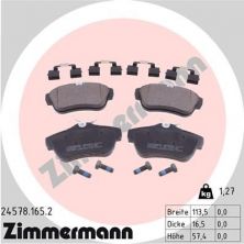 Zimmermann 24578.165.2 - Brzdové platničky -