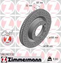 Zimmermann 590.2827.52 - Brzdový kotúč -