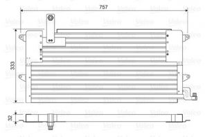 Valeo 822586 - Kondenzátor -