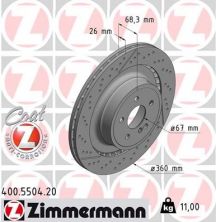 Zimmermann 400.5504.20 - Brzdový kotúč -