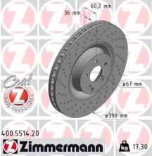 Zimmermann 400.5514.20 - Brzdový kotúč -