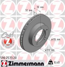 Zimmermann 590.2573.20 - Brzdový kotúč -