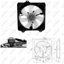 NRF 47695 - Ventilátor motora -
