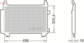 Denso DCN50029 - Kondenzátor