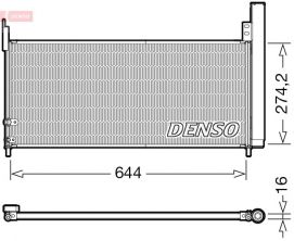 Denso DCN50116 - Kondenzátor