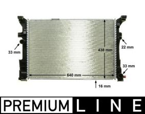 Mahle CR 2169 000P - Chladič vody -