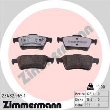 Zimmermann 23482.965.1 - Brzdové platničky -