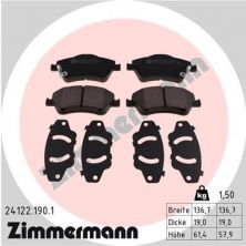 Zimmermann 24122.190.1 - Brzdové platničky -