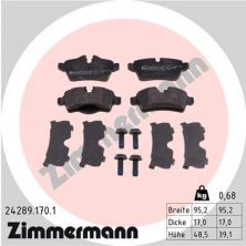 Zimmermann 24289.170.1 - Brzdové platničky -