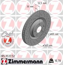 Zimmermann 285.3537.52 - Brzdový kotúč -