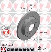 Zimmermann 400.5547.20 - Brzdový kotúč -