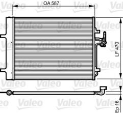 Valeo 814184 - Kondenzátor -