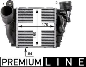 Mahle CI 22 000P - Chladič plniaceho vzduchu