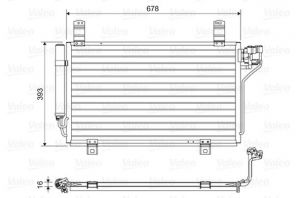 Valeo 814048 - Kondenzátor -