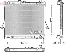 Denso DRM99015 - Chladič vody