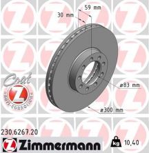 Zimmermann 230.6267.20 - Brzdový kotúč -
