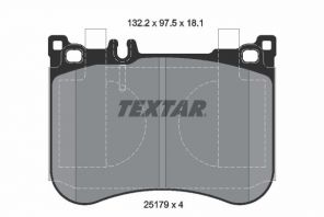 Textar 2517901 - Brzdové platničky -