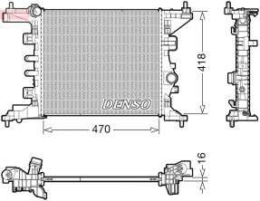 Denso DRM20121 - Chladič vody