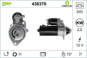 Valeo 438370 - Štartér -