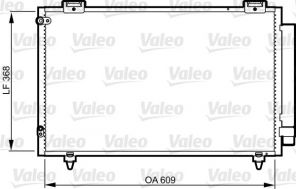 Valeo 817805 - Kondenzátor -