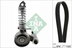 INA 529 0336 10 - Sada klinového rebrovaného remeňa -
