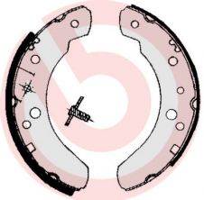 Brembo S 24 537 - Brzdové čeľuste -
