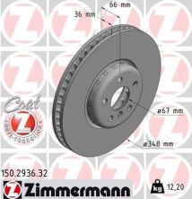 Zimmermann 150.2936.32 - Brzdový kotúč -