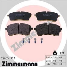 Zimmermann 22485.190.1 - Brzdové platničky -