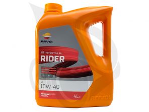 Repsol Rider 4T 10W-40 - Motorový olej 4T - 4L