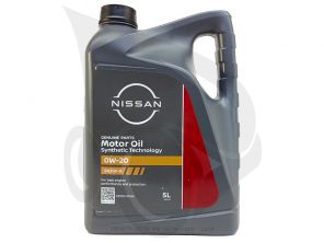 Nissan Genuine Motor Oil SN/GF-5 0W-20, 5L