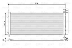 Valeo 822619 - Kondenzátor -