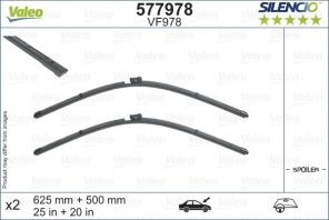 Valeo 577978 - Stieracia lišta -