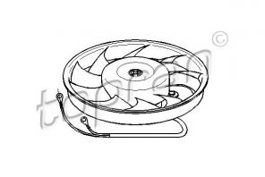 Topran 103 774 - Ventilátor motora -