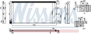 Nissens 940829 - Kondenzátor -