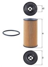 Knecht OX 1308D - Olejový filter -