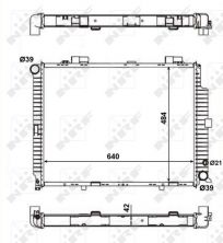 NRF 56139 - Chladič vody -