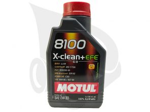 Motul 8100 X-clean+ EFE 0W-30, 1L