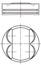 Mahle 081 PI 00107 000 -  -