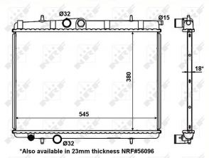 NRF 56095 - Chladič vody -