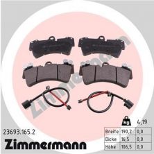 Zimmermann 23693.165.2 - Brzdové platničky -