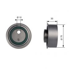 Gates T41041 - Napínacia kladka -