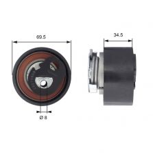 Gates T43200 - Napínacia kladka -