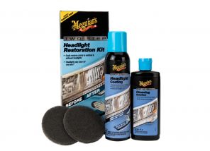 Meguiar&rsquo;s Two Step Headlight Restoration Kit - Prípravok na renováciu svetlometov