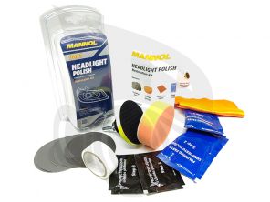 Mannol Headlight Polish - Prípravok na renováciu svetlometov
