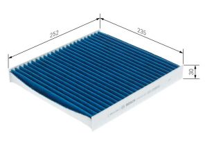 Bosch 0 986 628 630 - Peľový filter